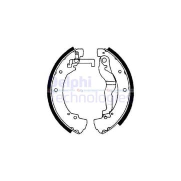Bromsbandssats 56mm från Autofrance