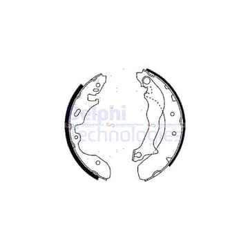 Bromsbandssats 45mm från Autofrance