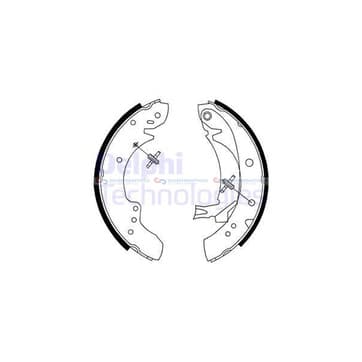 Bromsbandssats 57mm från Autofrance