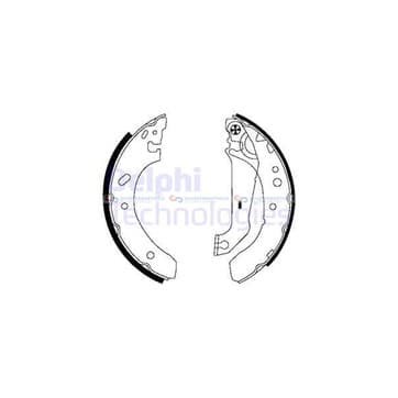 Bromsbandssats 38mm från Autofrance