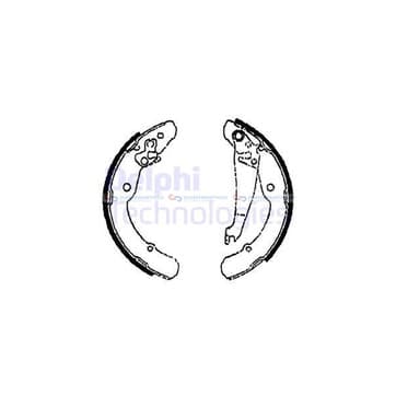 Bromsbandssats 30mm från Autofrance