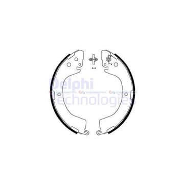 Bromsbandssats 52mm från Autofrance