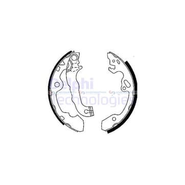 Bromsbandssats 38mm från Autofrance