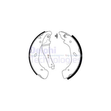 Bromsbandssats 65mm från Autofrance