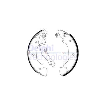 Bromsbandssats 52mm från Autofrance