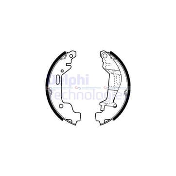 Bromsbandssats 26mm från Autofrance