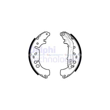 Bromsbandssats 42mm från Autofrance