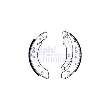 Bromsbandssats 38mm från Autofrance