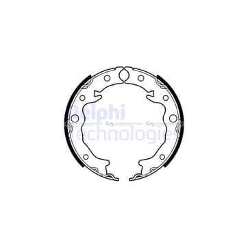 Bromsbandssats, parkeringsbroms 35mm från Autofrance