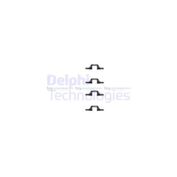 Tillbehörssats, bromsbelägg från Autofrance