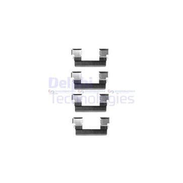 Tillbehörssats, bromsbelägg från Autofrance