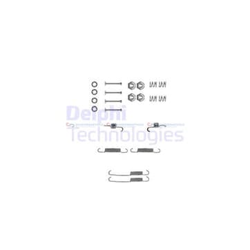 Tillbehörssats, bromsskor från Autofrance