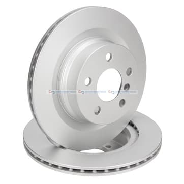 Bromsskiva, Bakaxel — Bakaxel från Autofrance