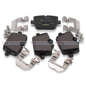 Bromsbeläggssats, Bakaxel — Bakaxel från Autofrance