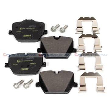 Bromsbeläggssats, Bakaxel — Bakaxel från Autofrance