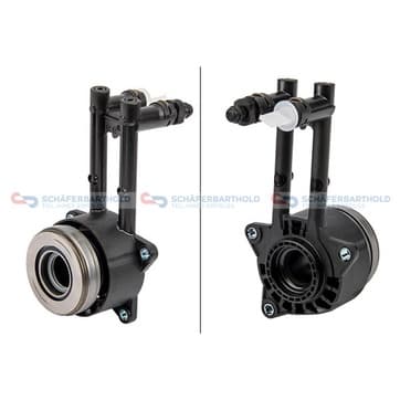 Central slavcylinder, koppling