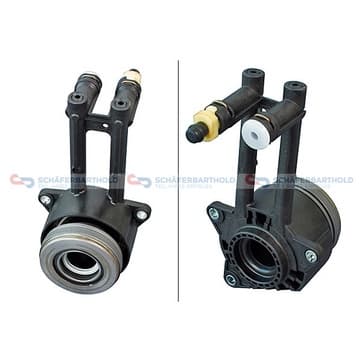 Central slavcylinder, koppling