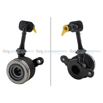 Central slavcylinder, koppling