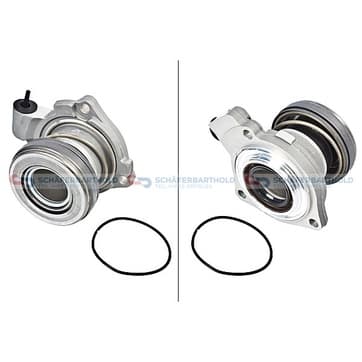 Central slavcylinder, koppling