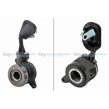 Central slavcylinder, koppling