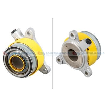 Central slavcylinder, koppling