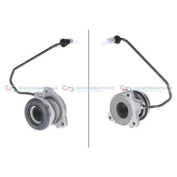 Central slavcylinder, koppling