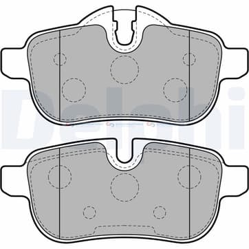 Bromsbeläggssats, Bakaxel — Bakaxel från Autofrance