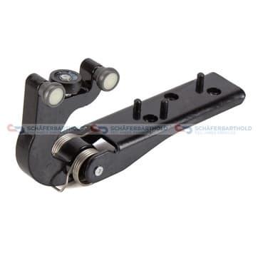 Rullstyrning, skjutdörr