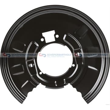 Stänkskydd, bromsskiva, Bakaxel vänster — Bakaxel vänster från Autofrance