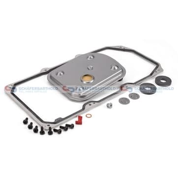 Delssats, automatväxellådsolje byte