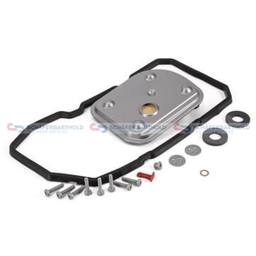 Delssats, automatväxellådsolje byte