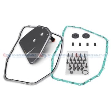 Delssats, automatväxellådsolje byte från Autofrance