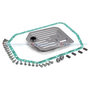 Delssats, automatväxellådsolje byte från Autofrance