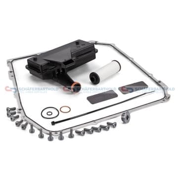 Delssats, automatväxellådsolje byte