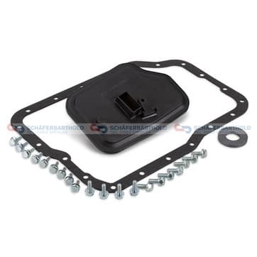 Delssats, automatväxellådsolje byte