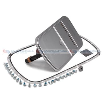 Delssats, automatväxellådsolje byte