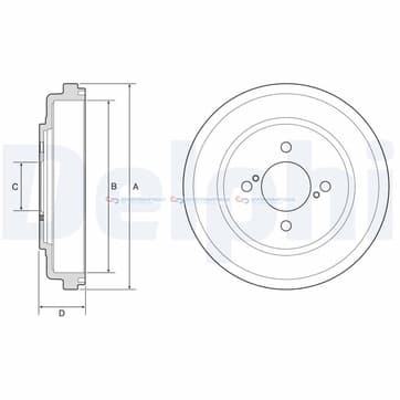 Bromstrumma 40 4 Ø-262mm från Autofrance