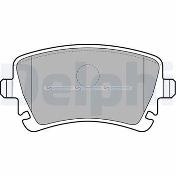 Bromsbeläggssats, Bakaxel — Bakaxel från Autofrance