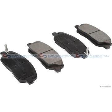 Bromsbeläggssats, Framaxel