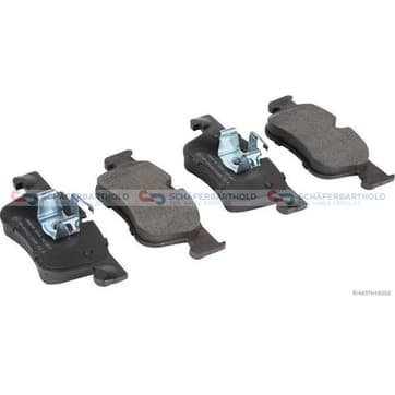 Bromsbeläggssats, Framaxel — Framaxel