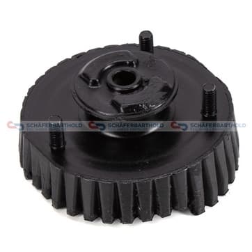 Fjäderbenslager, Bakaxel