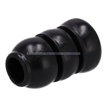 Genomslagsgummi, Bakaxel