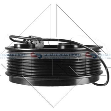 Magnetkoppling, AC-kompressor Ø-125mm