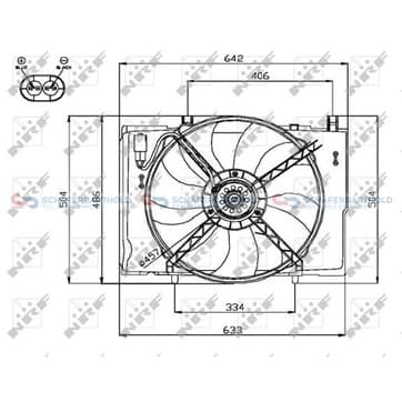 Kylarfläkt från Autofrance