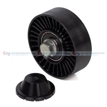 Styrrulle, flerspårsrem Ø-80x 26mm från Autofrance