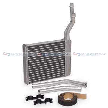 Värmeväxlare, kupévärme från Autofrance