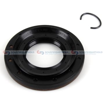 Axeltätning, differential