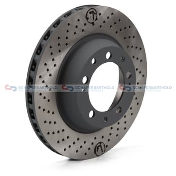 Bromsskiva, Bakaxel vänster — Bakaxel vänster från Autofrance