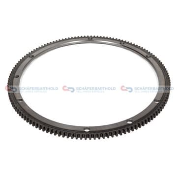 Kuggkrans, svänghjul