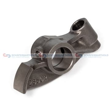 Vipparm, motorstyrning, Vänster, Avgas-/utsläppssidan